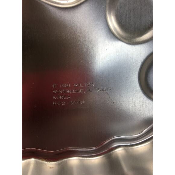 Wilton Cake Pan Vintage Circus Clown with Balloon 1981 - Picture 3 of 7